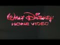 VHS Opening And Closing To The Jungle Book UK VHS Tape