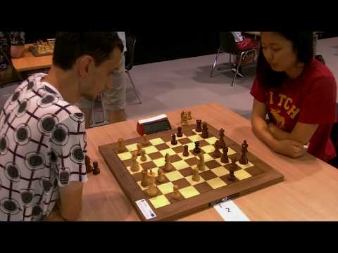 BLITZ CHESS: Hovhannisyan Robert - WIM Dordzhieva Dinara, Sicilian defense