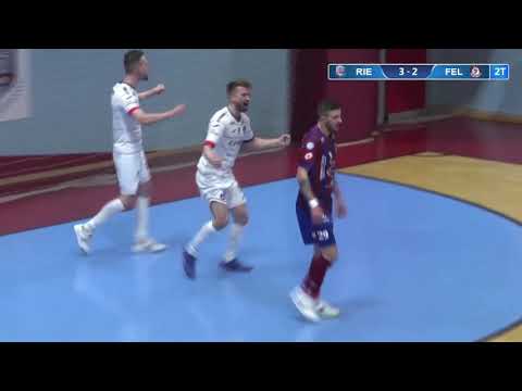 Gol de Thiago Bissoni frente Real Rieti - Temp. 19/20