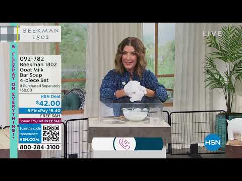 HSN | Beekman 1802 Beauty - All On Free Shipping 01.29.2023 - 07 PM