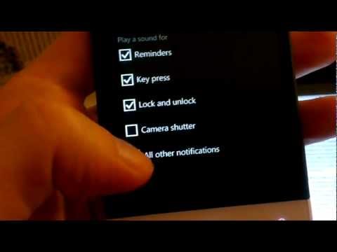 Mute the camera shutter of your Windows Phone 8