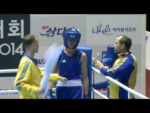 WC 2014: 1/16 - 75 kg   Love Holgersson vs Viktoria Kebikova