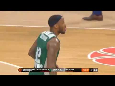 Panathinaikos-Zalgiris 94-93: Marcus Denmon 14pts
