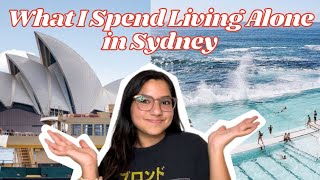What I Spend Living Alone in Sydney 💸 (Realistic Weekly Budget 2025)