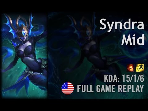 Syndra Mid vs Anivia - Goldenglue - NA Challenger Path 5.24