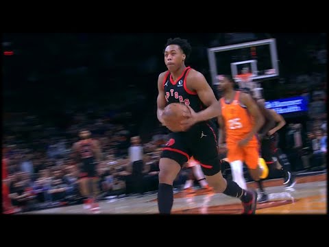 Scottie Barnes with 3 Clutch Late Game Steals to Closeout the Suns!