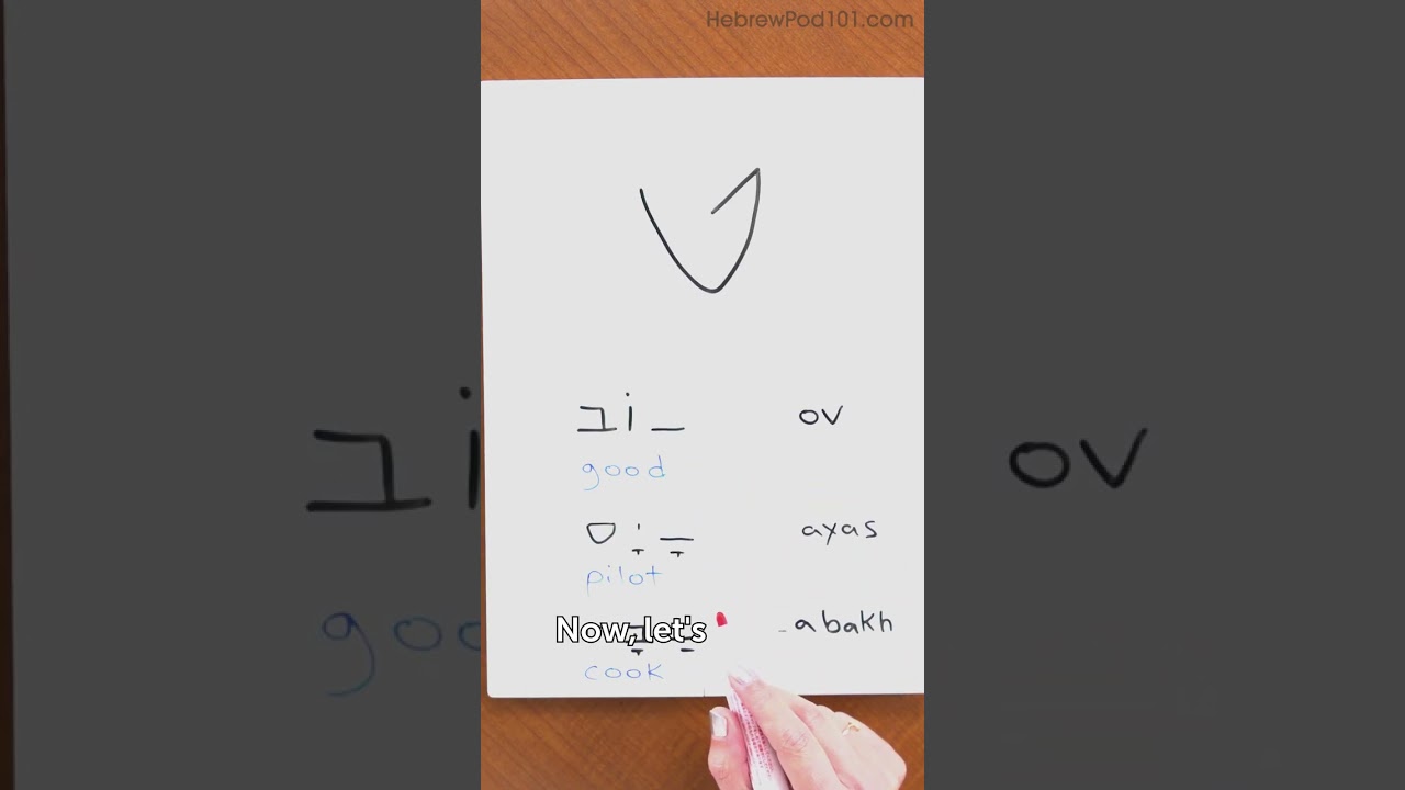 Learn Hebrew Alphabet #9 - ט (tet)