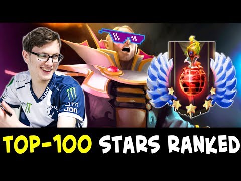 Only TOP-100 players — Miracle Invoker in STARS ranked