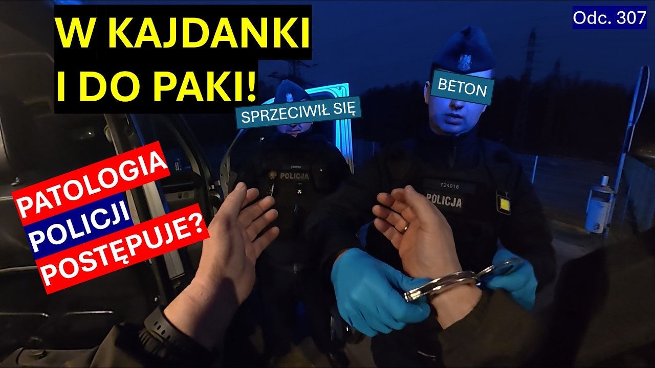 W Jaworznie policjanci walczyli ze sobą? A i tak wylądowałem w kajdankach! Beton atakuje!