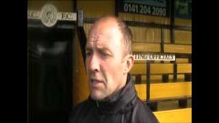 preview picture of video 'Nairn 6 Brora 0 - Les Fridge interviewed by Bob Manson'