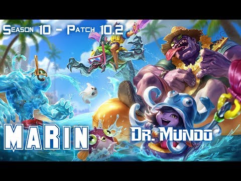 MaRin DR. MUNDO vs PANTHEON Top - Patch 10.2 KR Ranked