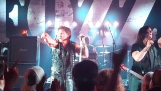 FOZZY LIVE IN DUBUQUE IOWA 2017 "When the Lights go out"