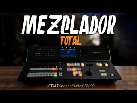 REVIEW completa del mezclador Blackmagic ATEM Television Studio HD8 ISO