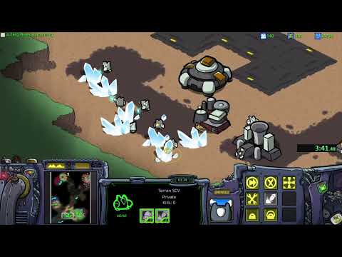 StarCraft: BW - Terran 3 'Ruins of Tarsonis' 5:18 (Current World Record)