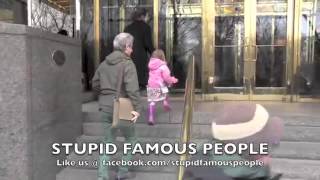 Mike Gordon of Phish with daughter in New York City