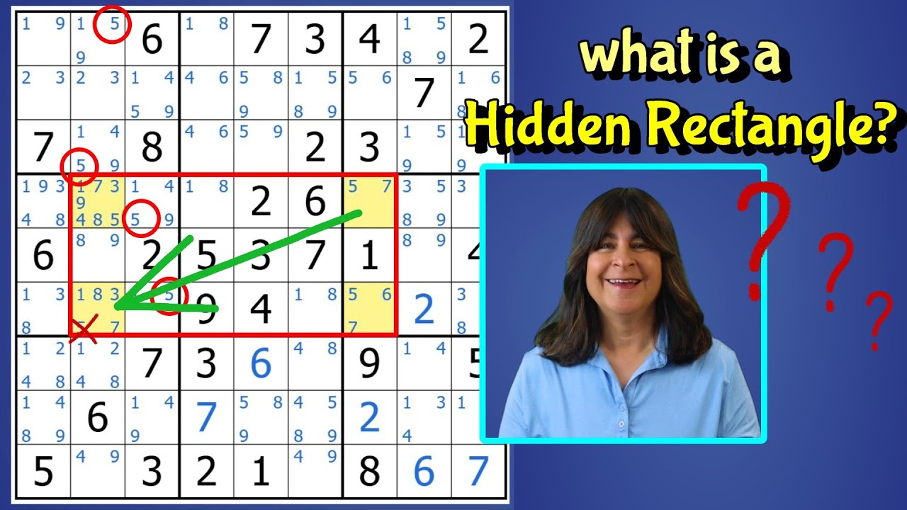AMAZING Sudoku Trick You MUST Know - The Hidden Rectangle