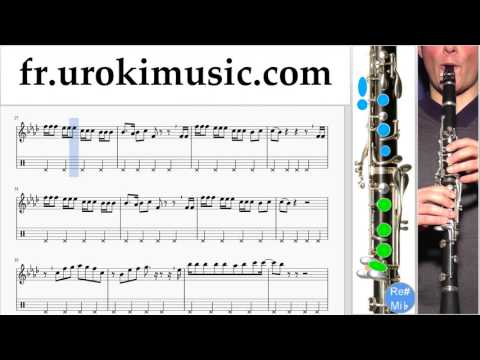 Comment Jouer de la Clarinette Charlie Puth - Attention Tab Tablature Partie#2 um-i829
