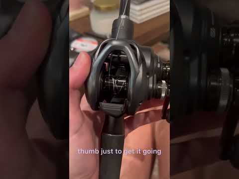 How to spool a baitcaster! #fishing #fyp#viral#baitcaster#sigma#fish#bass#foryoupage
