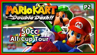 Mario Kart: Double Dash!! Walkthrough - 50cc All Cup Tour - Part 2 (HD)