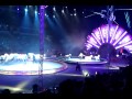 Horse Section With Zebras At Ringling Bros
