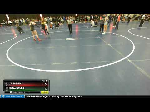 127 Lbs Cons. Round 5 - Lilliana Banks, WI Vs Julia Stevens, TX 2b81