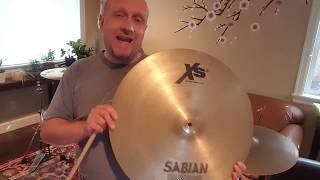 Video thumbnail for Sabian XS20 Medium Ride Blind Taste Test / Ride Cymbal Shootout by Cody Weathers