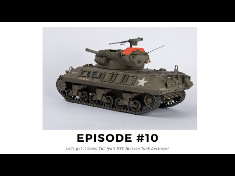 Tamiya M36 Jackson Tank Destroyer - Lets get it done!