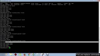 Find and Replace commands using SED in Unix