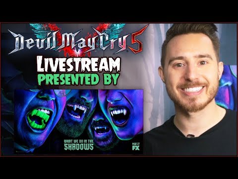 DMC5 Livestream Announcement, presented by What We Do in the Shadows