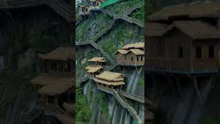 Download lagu Desa Cliff Lodge di Jiangxi, Tiongkok mp3