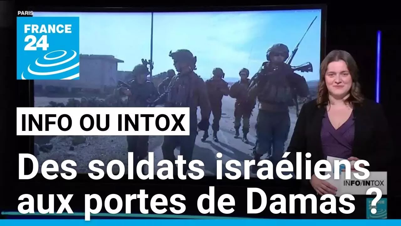 Chute de Bachar al-Assad : des chars israéliens à une vingtaine de kilomètres de Damas ?