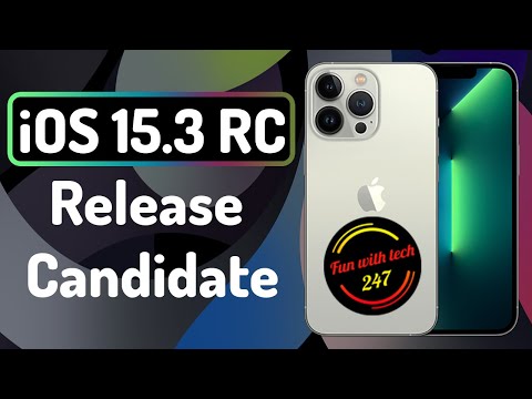 iOS 15.3 RC is out with new features | what's new in iOS 15.3 RC | iOS15.3 RC bug fixes