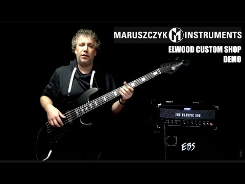 Maruszczyk Custom Elwood 5 string bass demo