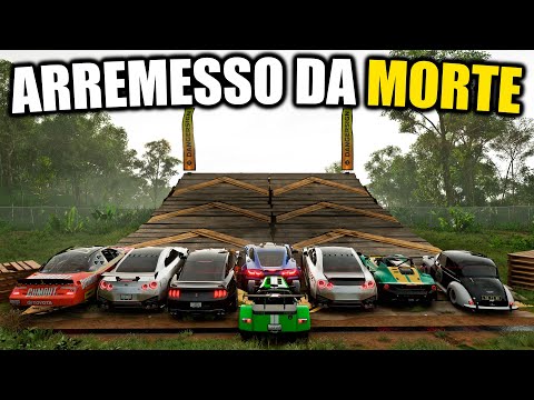 DEU RUIM OU DEU BOM NO ARREMESSO DA MORTE NO AEROPORTO ABANDONADO? FORZA HORIZON 5 GAMEPLAY