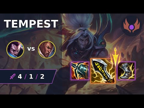 [ Tempest ] Yasuo BOT vs Lucian | NA MASTER | LOL Season 2024