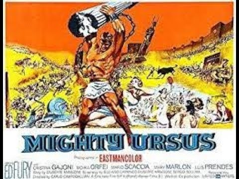MIGHTY URSUS,  ED FURY. 1960, Trailer in Spanish.