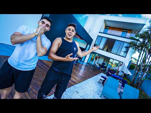 VISITEI A NOVA CASA DO RENATO GARCIA