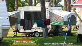 preview picture of video 'Castaways Waterfront Campground'