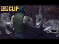 Man Vs 3 Raptors Jurassic Park The Game Clip Gameplay Ultra HD 4K