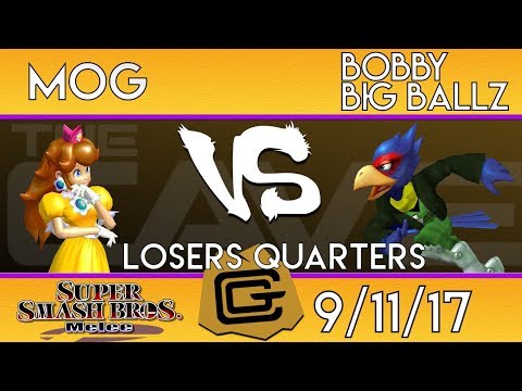 TCG Melee - MoG (Peach) vs Bobby Big Ballz (Falco) - Losers Quarters - SSBM 9/14/17