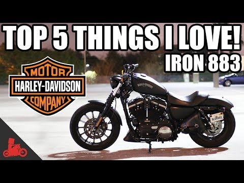 5 Things I LOVE about the Harley Iron 883 Sportster