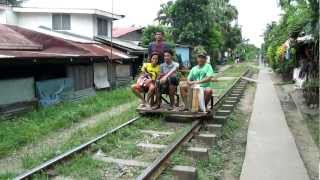 preview picture of video 'Trolley in Los Baños, Philippines'