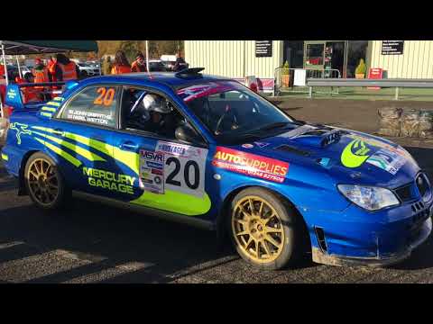 Neil Howard Stage Rally Oulton Park 04/11/17