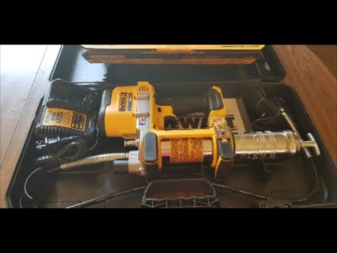 Dewalt Grease Gun Kit. 20v Max. Cordless.