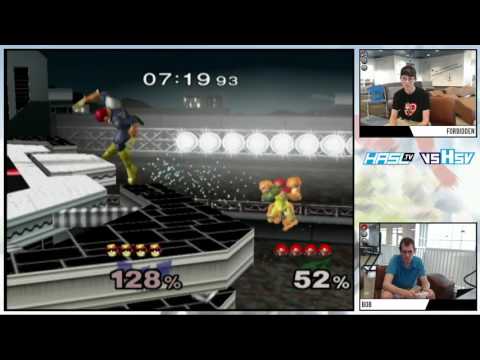 vsHsv s1e11 – Forbidden (Falco/CF) vs Bob (Samus) – Winners Bracket – Melee