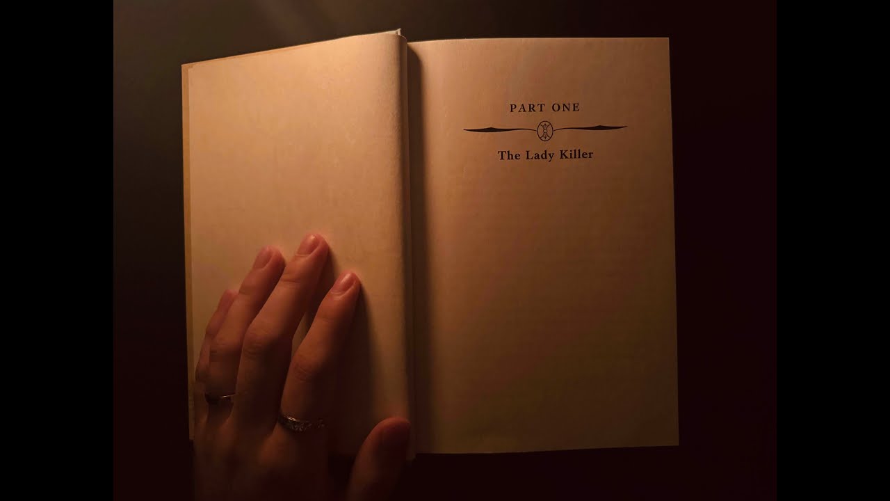 ASMR Whisper Reading by a Candlelight