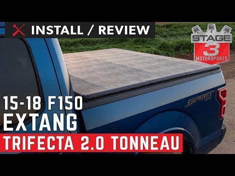 2015-2018 F150 Raptor 5.5ft Bed Extang Trifecta 2.0 Tri Fold Tonneau Cover Install and Review