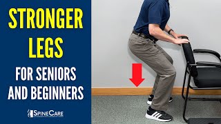 Easy Leg Strengthening Exercises for Seniors and Beginners
