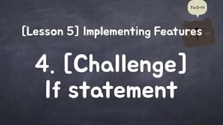 iOS for Starter - [Challenge] If statement