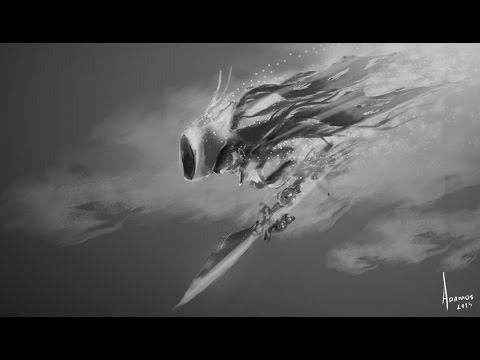 Speed Painting Digital - The angel is coming